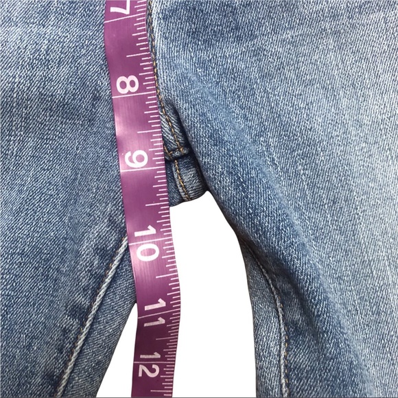 FRAME Denim Jeans Le High Skinny Knee Destroyed Size 26 Pre-Loved - Picture 9 of 12